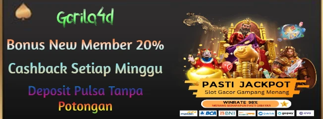 Gorila4d - Slot Online Gacor Pilihan Tepat untuk Maxwin!